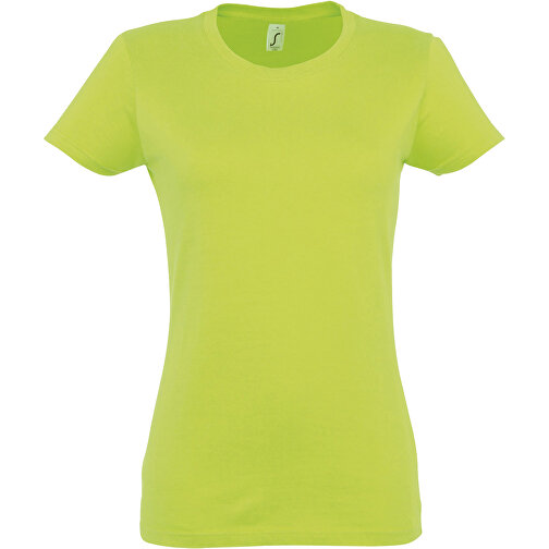 T-Shirt - Imperial Women , Sol´s, apfelgrün, Baumwolle, XL, 67,00cm x 50,00cm (Länge x Breite), Bild 1