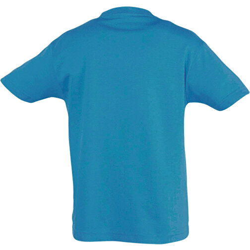 T-Shirt - Regent Kids , Sol´s, aqua, Baumwolle, XXL, 118,00cm x 128,00cm (Länge x Breite), Bild 2