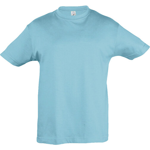 T-Shirt - Regent Kids , Sol´s, atoll blau, Baumwolle, XL, 106,00cm x 116,00cm (Länge x Breite), Bild 1