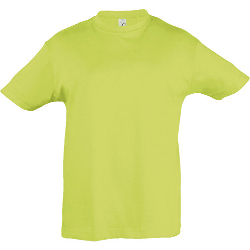 T-Shirt - Regent Kids , Sol´s, apfelgrün, Baumwolle, M, 86,00cm x 94,00cm (Länge x Breite), Bild 1