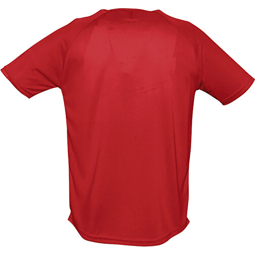 T-Shirt - Sporty , Sol´s, rot, Polyester, XXS, 66,00cm x 44,00cm (Länge x Breite), Bild 2