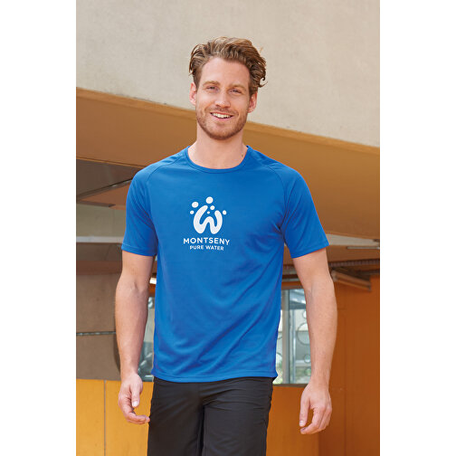 T-Shirt - Sporty , Sol´s, royal blue, Polyester, XXS, 66,00cm x 44,00cm (Länge x Breite), Bild 4