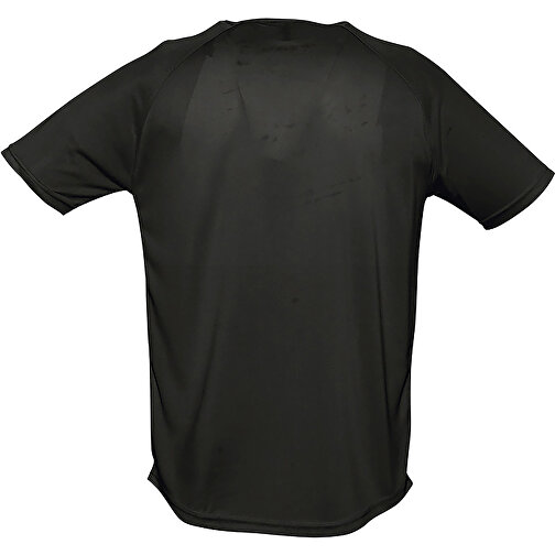 T-Shirt - Sporty , Sol´s, schwarz, Polyester, XL, 76,00cm x 59,00cm (Länge x Breite), Bild 2