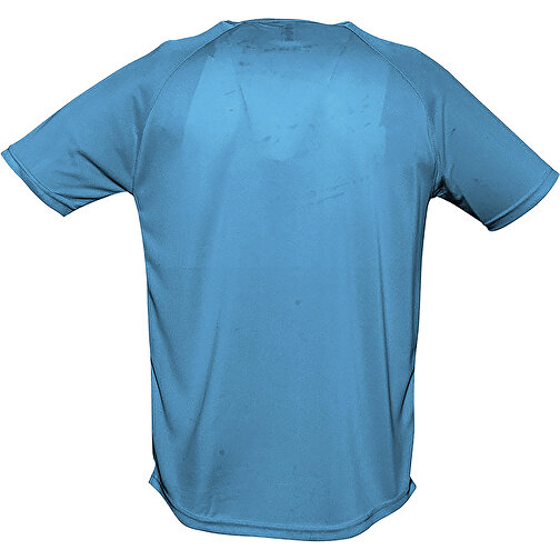 T-Shirt - Sporty , Sol´s, aqua, Polyester, XS, 68,00cm x 47,00cm (Länge x Breite), Bild 2
