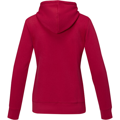 Charon Damen Kapuzenpullover , rot, Strick 50% Baumwolle, 50% Polyester, 240 g/m2, S, , Bild 4