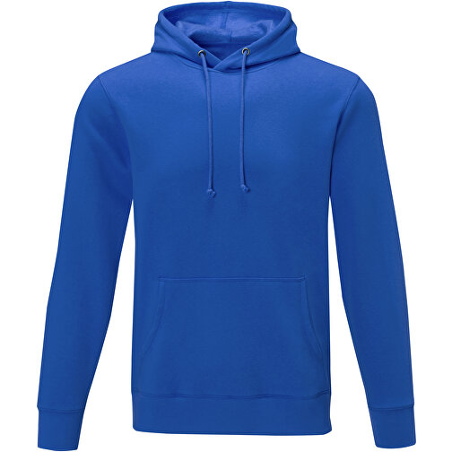 Charon Herren Kapuzenpullover , blau, Strick 50% Baumwolle, 50% Polyester, 240 g/m2, L, , Bild 3