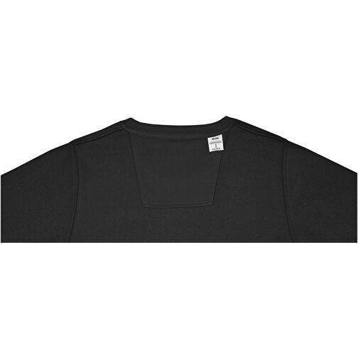 Zenon Damenpullover Mit Rundhalsausschnitt , schwarz, Strick 50% Baumwolle, 50% Polyester, 240 g/m2, XL, , Bild 5