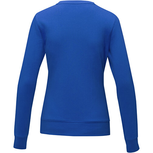 Zenon Damenpullover Mit Rundhalsausschnitt , blau, Strick 50% Baumwolle, 50% Polyester, 240 g/m2, M, , Bild 4