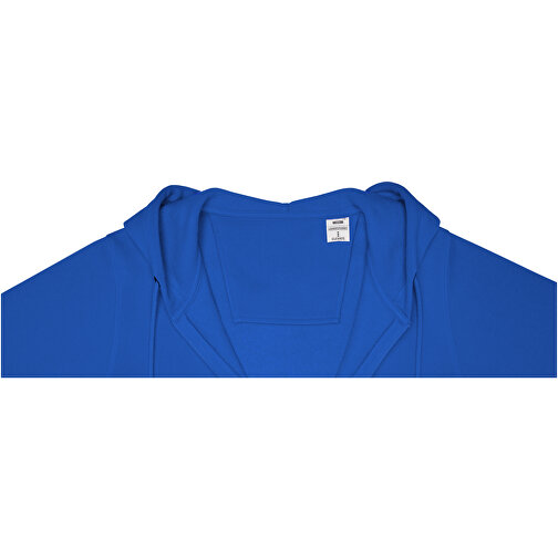 Theron Damen Kapuzenpullover Mit Reißverschluss , blau, Strick 50% Baumwolle, 50% Polyester, 240 g/m2, M, , Bild 5