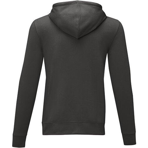 Theron Herren Kapuzenpullover Mit Reissverschluss , storm grey, Strick 50% Baumwolle, 50% Polyester, 240 g/m2, 3XL, , Bild 4