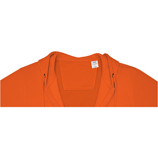 Theron Herren Kapuzenpullover Mit Reissverschluss , orange, Strick 50% Baumwolle, 50% Polyester, 240 g/m2, XXL, , Bild 5