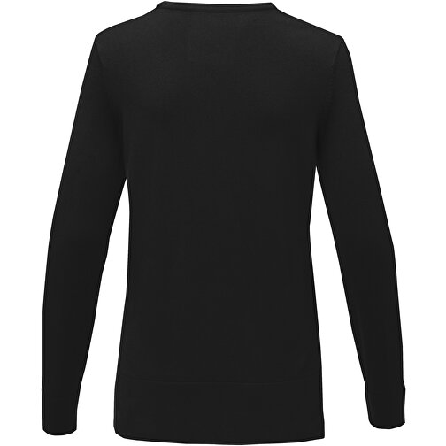 Merrit Pullover Mit Rundhalsausschnitt Für Damen , schwarz, Flachgestrickt 80% Viskose, 20% Nylon, 12 gauge, XS, , Bild 4