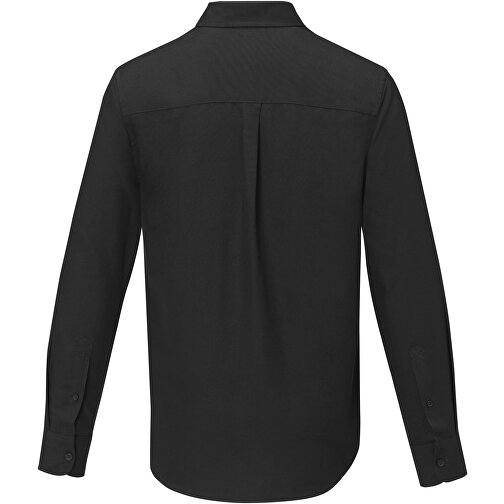 Pollux Herrenhemd Mit Langen Ärmeln , schwarz, Oxford-Gewebe 55% Baumwolle, 45% Polyester, 130 g/m2, 4XL, , Bild 4