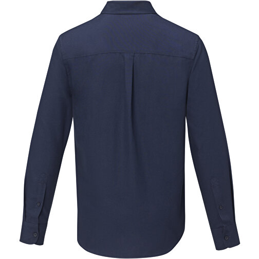 Pollux Herrenhemd Mit Langen Ärmeln , navy, Oxford-Gewebe 55% Baumwolle, 45% Polyester, 130 g/m2, XL, , Bild 4