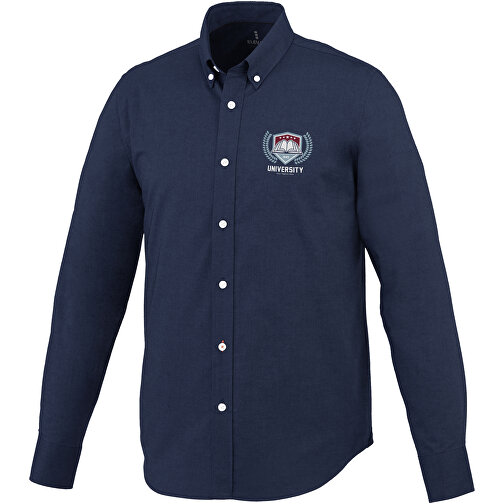 Vaillant Langärmliges Hemd , navy, Oxford-Gewebe 100% Baumwolle, 142 g/m2, 3XL, , Bild 2