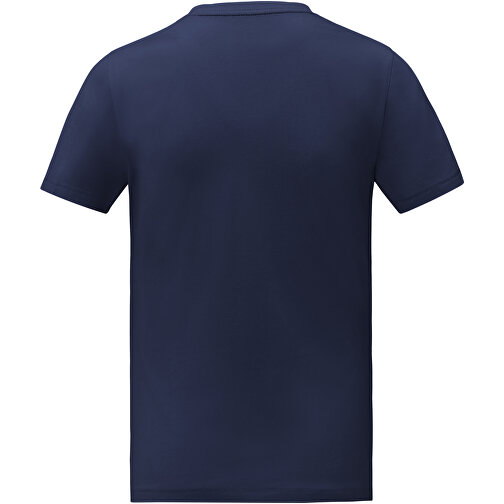 Somoto T-Shirt Mit V-Ausschnitt Für Herren , Green Concept, navy, Single jersey Strick 100% Baumwolle, 160 g/m2, XL, , Bild 4