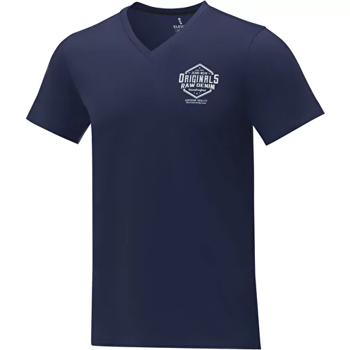 T-shirt Somoto manches courtes col V homme, Image 2