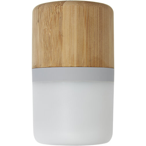 Altavoz de bambú con Bluetooth® y luz 'Aurea', Imagen 4