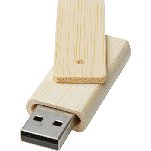 Rotate 8 GB Bambus USB-Stick , beige MB , 8 GB , Bambusholz MB , 6,00cm x 1,30cm x 1,90cm (Länge x Höhe x Breite), Bild 1