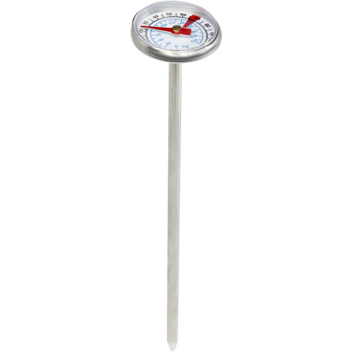 Met Grill-Thermometer , silber, Edelstahl, 14,00cm (Höhe), Bild 1