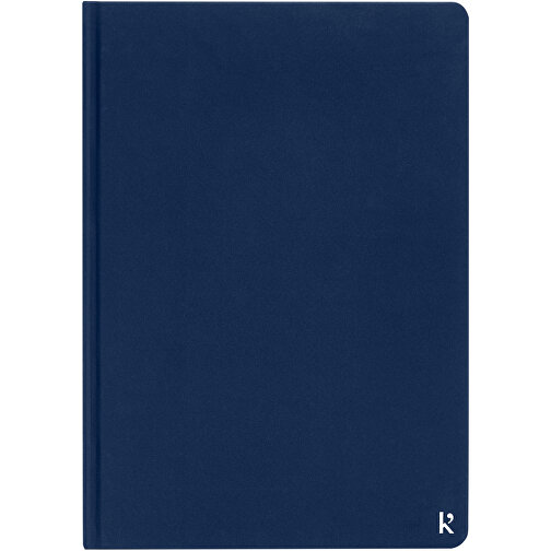 Karst® A5 Hardcover Notizbuch , navy, Steinpapier, 21,00cm x 1,65cm x 14,80cm (Länge x Höhe x Breite), Bild 3