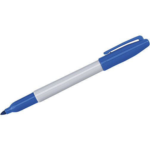 Sharpie® Textmarker , blau / weiss, ABS Kunststoff, 13,40cm (Länge), Bild 4