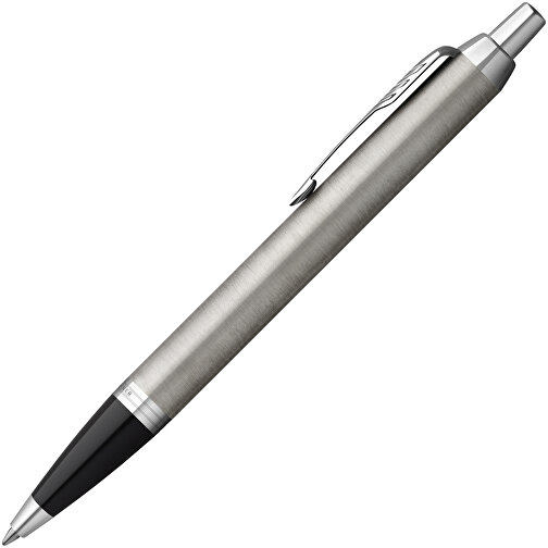 Parker IM Kugelschreiber , silber, Messing, 13,60cm (Länge), Bild 2