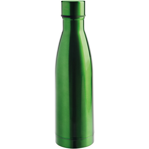 Vakuum-Trinkflasche LEGENDY , apfelgrün, Edelstahl / Kunststoff / Silikon, 25,00cm (Höhe), Bild 1