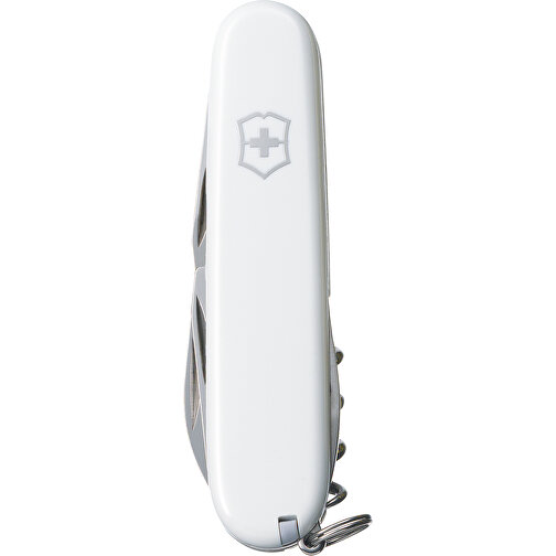 CLIMBER- Victorinox Schweizer Messer , Victorinox, weiß, hochlegierter, rostfreier Stahl, 9,10cm x 1,70cm x 2,70cm (Länge x Höhe x Breite), Bild 1