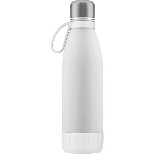Thermoflasche RETUMBLER-NIZZA CORPORATE , Retumbler, weiß / weiß, Edelstahl, Kunststoff, 70,00cm x 26,50cm x 43,00cm (Länge x Höhe x Breite), Bild 1