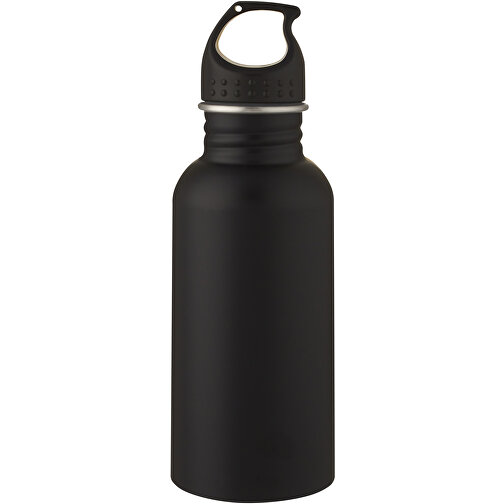 Luca 500 Ml Sportflasche , schwarz, Edelstahl, PP Kunststoff, Silikon Kunststoff, 21,20cm (Höhe), Bild 3