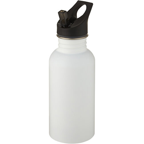 Lexi 500 Ml Sportflasche , weiss, Edelstahl, PP Kunststoff, Silikon Kunststoff, 21,20cm (Höhe), Bild 1