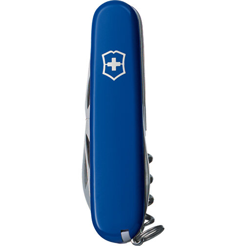 SPORTSMAN - Victorinox Schweizer Messer , Victorinox, blau, hochlegierter, rostfreier Stahl, 8,40cm x 1,50cm x 2,60cm (Länge x Höhe x Breite), Bild 1