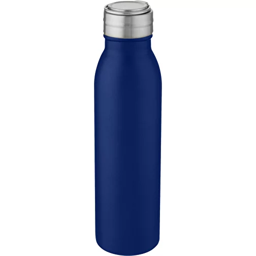 Bouteille de sport Harper 700 ml en acier inoxydable avec boucle métallique, Image 1