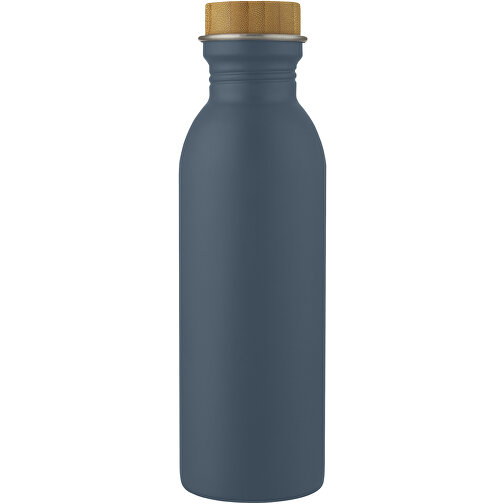 Kalix 650 Ml Sportflasche Aus Edelstahl , eisblau, Edelstahl, Bambusholz, Silikon Kunststoff, 23,20cm (Höhe), Bild 5
