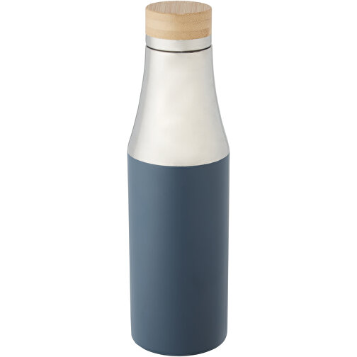Hulan 540 Ml Kupfer-Vakuum Isolierflasche Mit Bambusdeckel , eisblau, Edelstahl, Bambusholz, 24,70cm (Höhe), Bild 8