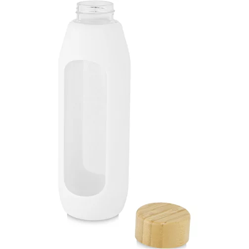 Bouteille Tidan de 600 ml en verre borosilicate avec grip en silicone, Image 7