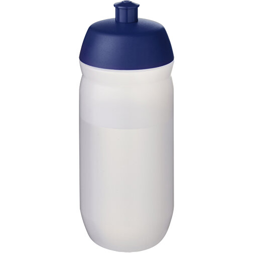 HydroFlex™ Clear 500 Ml Squeezy Sportflasche , blau / klar mattiert, MDPE Kunststoff, PP Kunststoff, 18,30cm (Höhe), Bild 1