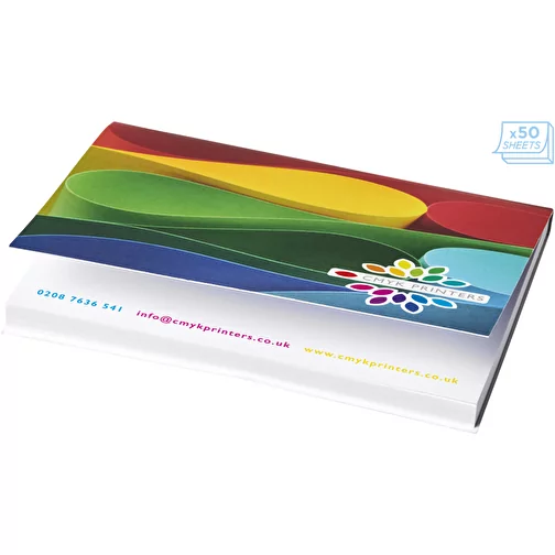 Post-its Sticky-Mate® avec couverture souple A7 100 x 75, Image 1