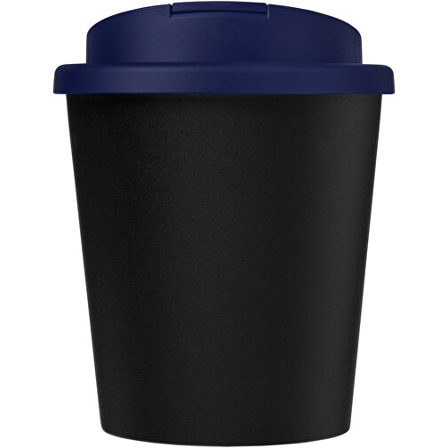 Americano® Espresso Eco 250 Ml Recycelter Isolierbecher Mit Auslaufsicherem Deckel , Green Concept, schwarz / blau, Recycelter PP Kunststoff, PP Kunststoff, 11,80cm (Höhe), Bild 3
