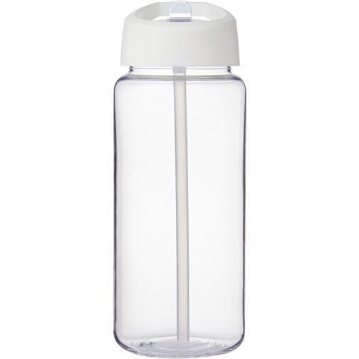 H2O Active® Octave Tritan™ 600 Ml Sportflasche Mit Ausgussdeckel , Green Concept, transparent klar / weiß, Eastman Tritan™, 19,20cm (Höhe), Bild 3