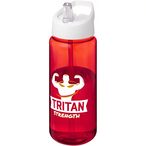 Bouteille de sport H2O Active® Octave Tritan™ de 600 ml avec couvercle à bec verseur, Image 2