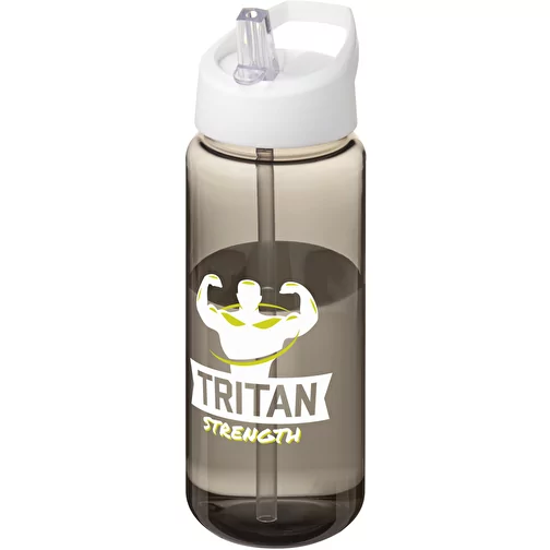Bouteille de sport H2O Active® Octave Tritan™ de 600 ml avec couvercle à bec verseur, Image 2