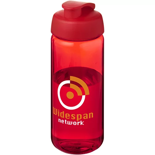 Bouteille de sport H2O Active® Octave Tritan™ de 600 ml avec couvercle à clapet, Image 2