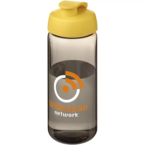 Bouteille de sport H2O Active® Octave Tritan™ de 600 ml avec couvercle à clapet, Image 2