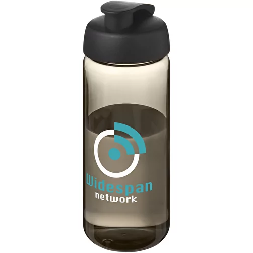 Bouteille de sport H2O Active® Octave Tritan™ de 600 ml avec couvercle à clapet, Image 2
