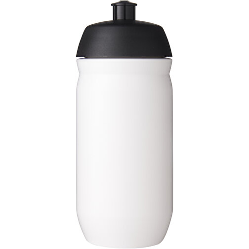 HydroFlex™ 500 Ml Squeezy Sportflasche , schwarz / weiss, MDPE Kunststoff, PP Kunststoff, 18,30cm (Höhe), Bild 3