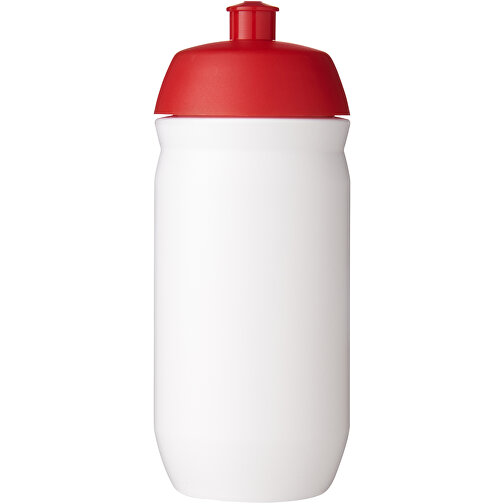 HydroFlex™ 500 Ml Squeezy Sportflasche , rot / weiß, MDPE Kunststoff, PP Kunststoff, 18,30cm (Höhe), Bild 3