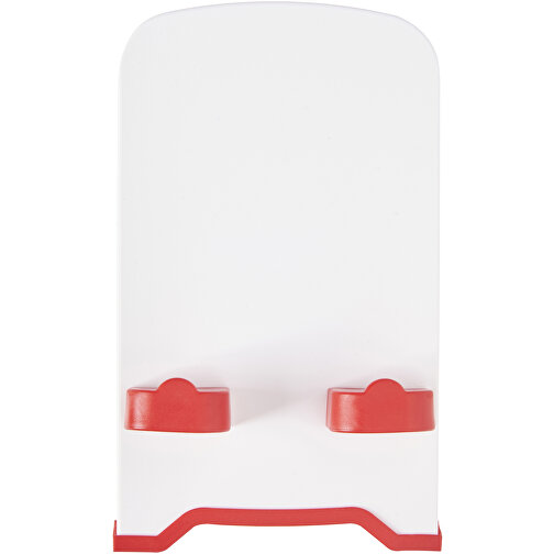 The Dok Smartphone Halter , rot / weiß, GPPS Kunststoff, HDPE Kunststoff, 9,80cm x 17,00cm x 10,30cm (Länge x Höhe x Breite), Bild 3