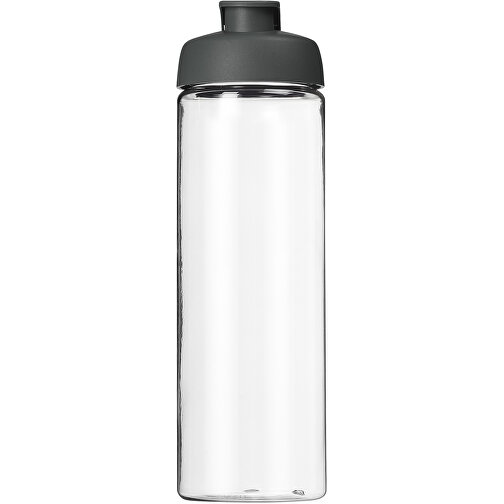 H2O Active® Vibe 850 Ml Sportflasche Mit Klappdeckel , transparent / grau, PET Kunststoff, PP Kunststoff, 24,40cm (Höhe), Bild 3